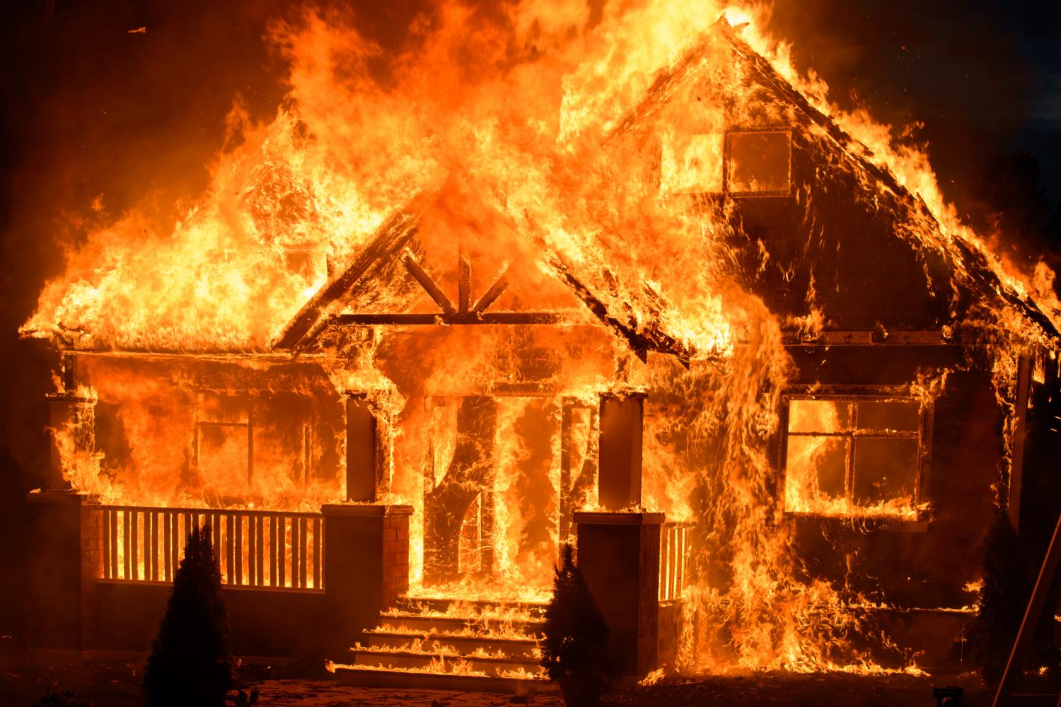 Home fire agent negligence